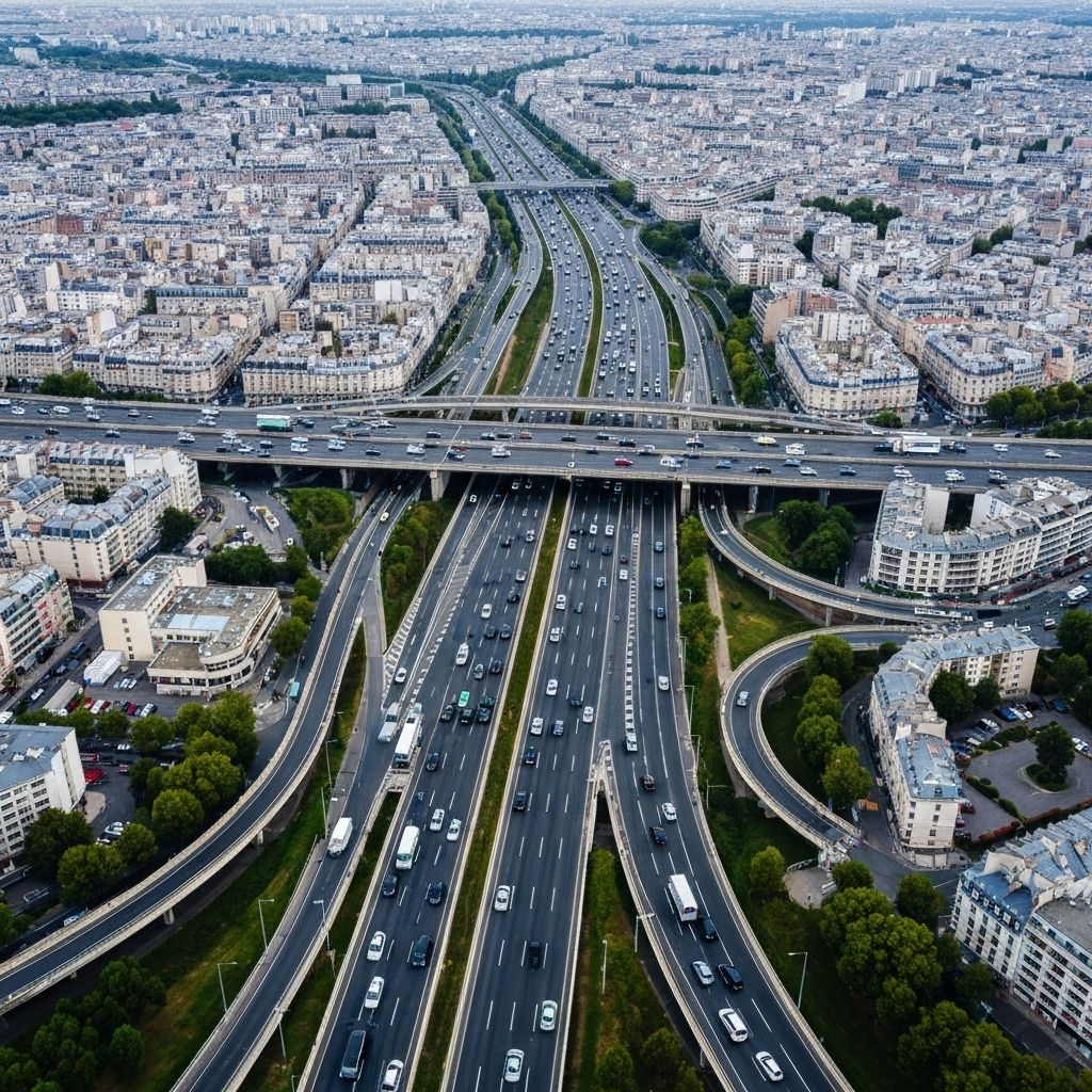 Autoroutes Île-de-France